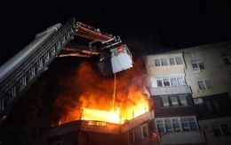 Fire in 9-story building, children among injured - Update on drone strike on Odesa