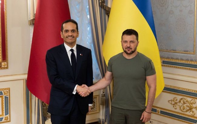 Zelenskyy meets with Qatar's Prime Minister, discusses 'Peace Formula' and more