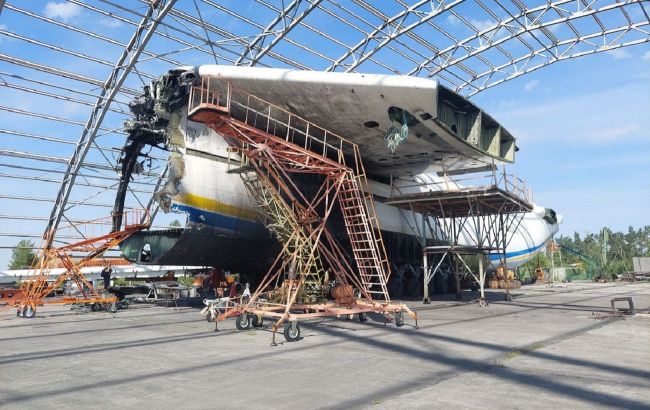 Ukrainian AN-225 'Mriya' aircraft: How it looks like after over a year of war