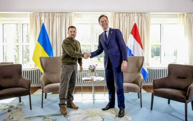 Zelenskyy met with Prime Minister of the Netherlands