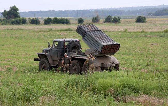 Ukrainian Armed Forces advance: Grad systems operation on the Bakhmut front
