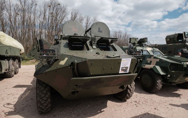Ukrainian forces turn Soviet-era BTR-60s into giant kamikaze drones