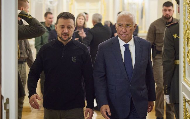 Zelenskyy hosts António Costa, Kaja Kallas for talks on Ukraine's future