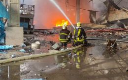 Ukraine's Ternopil in smoke and darkness after biggest combined attack - Latest