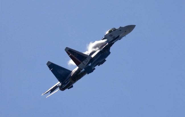Video emerges of Su-35 fighter jet shot down over Russia