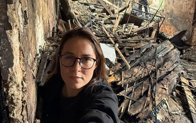 Ukraine's PM shows what interior of Cabinet building looks like after Russian attack