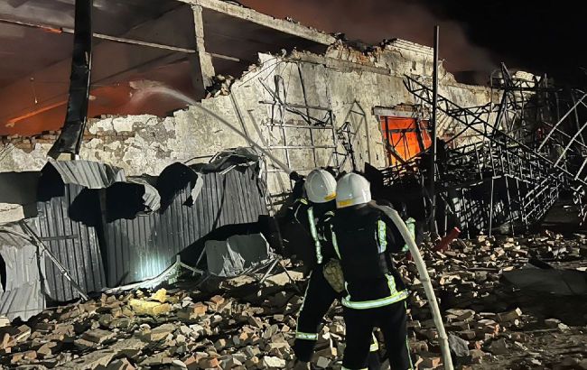 Russia destroys Nova Post branch with drones in Ukraine's Odesa region