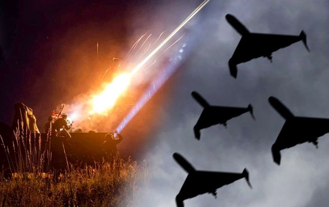 Ukrainian Air Defense Forces destroy 10 Russian kamikaze drones overnight