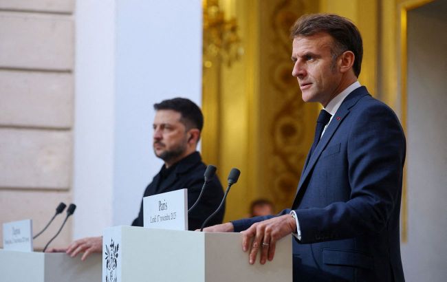 Macron announces rebuilding of Ukraine's army after ceasefire