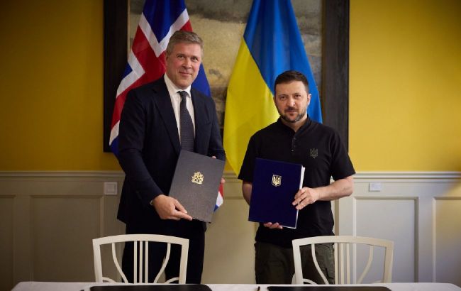 Ukraine and Iceland sign security guarantees agreement