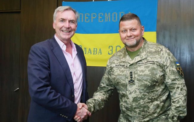 UK Defense Staff Chief visits Kyiv, meets with Ukrainian top General
