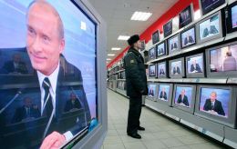 Hackers shut down Russia's most popular propaganda TV channels on Putin's birthday