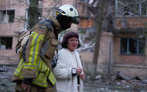 Flames, ruins, and cries from the rubble: Aftermath of Russia's massive strike on Ukraine