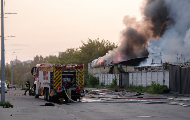 Kyiv hit hardest as Russia launches 322 drones and missiles overnight