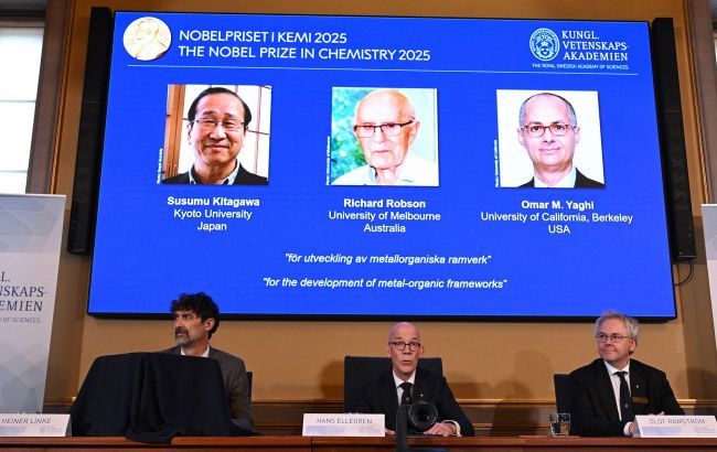 2025 Nobel in chemistry: Who just won