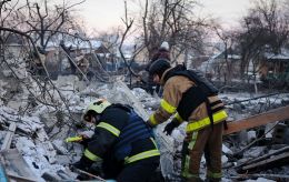 Destruction, fatality, and injuries: What Kharkiv looks like after Russian guided bomb strike