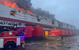 Russia destroys postal warehouse in Ukraine's Lutsk