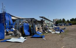 Russia strikes Ukraine's Pryluky with ballistic missile: 2 killed, 17 injured, including child