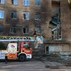 Russia's jet-powered drone hits school in Kyiv, fire breaks out: Footage
