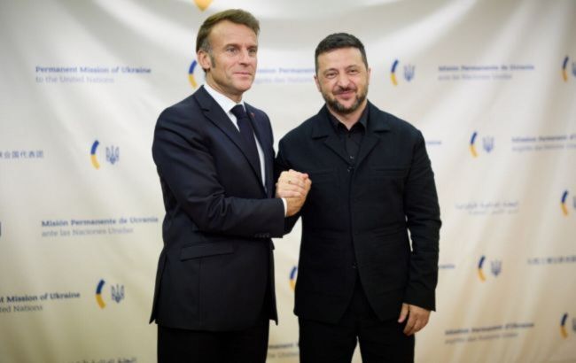Air defense, sanctions, frozen Russian assets: Zelenskyy-Macron discussion