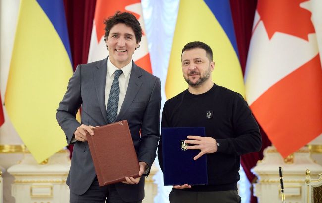 Ukraine signs security agreement with Canada