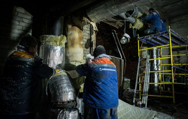 Kyiv heat networks damaged after massive attack