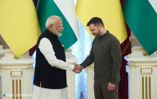 Zelenskyy's office explains significance of Modi's visit to Kyiv