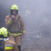 Lviv strike aftermath: Fire erupts, impact zone close to city center