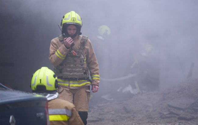 Lviv strike aftermath: Fire erupts, impact zone close to city center