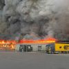 Thousands of books burn after Russian strike on warehouse near Kyiv