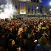 Former Georgian minister detained amid protests in Tbilisi