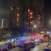 Skyscrapers ablaze, people trapped: Massive fire rages in Hong Kong, footage