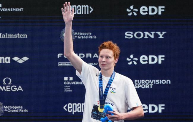 Ukrainian swimmer makes history with European gold and national record