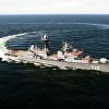Russian warship conducts live-fire drills off Britain's coast