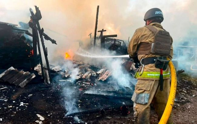 Russia unleashes massive drone attack on Ukraine's Brovary: Fires erupt