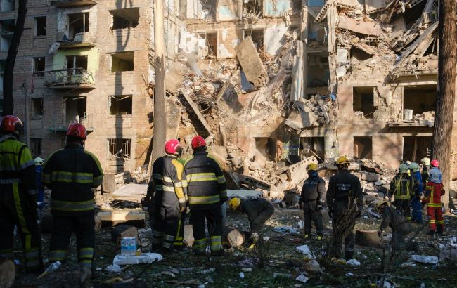 Kyiv death toll rises after overnight strike, rescuers search for child under rubble