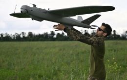 Ukraine surpasses Russia in drone attacks for first time in war, ABC News reports