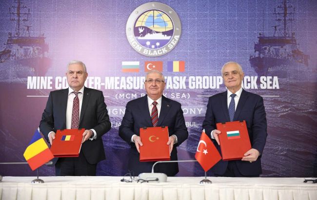 Türkiye, Romania, and Bulgaria sign agreement for Black Sea demining