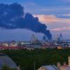 New satellite images reveal extent of damage at St. Petersburg oil terminal