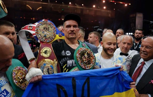 Usyk presents documentary on becoming absolute world champion