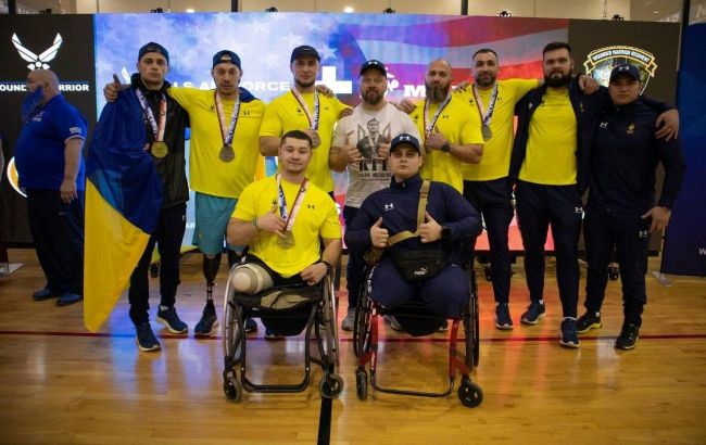 Ukraine's national team wins 34 medals at veterans' competition in US