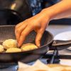 Breakfast favorite: Ukrainian savory cheesecakes topped with sour cream