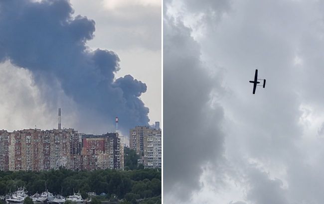 Ukrainian drones hit Russia's largest oil refinery for the first time