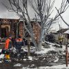 Night strikes in Kharkiv: Family burned alive in house