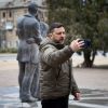 Zelenskyy visits Donbas as Russia prepares spring offensive