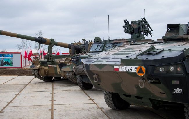 Poland deployed new tank battalion near the border with Belarus