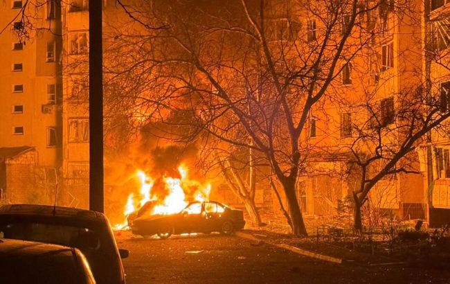 Odesa attack aftermath: Burning apartments, cars, and injured children