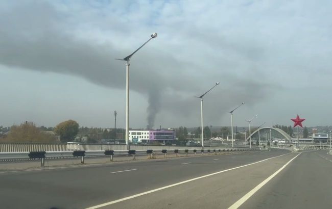 Explosion in occupied Luhansk: Strike hits mothballed military base