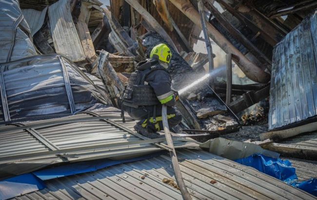 Russia strikes hygiene products factory in Odesa region with missile, injuring several people