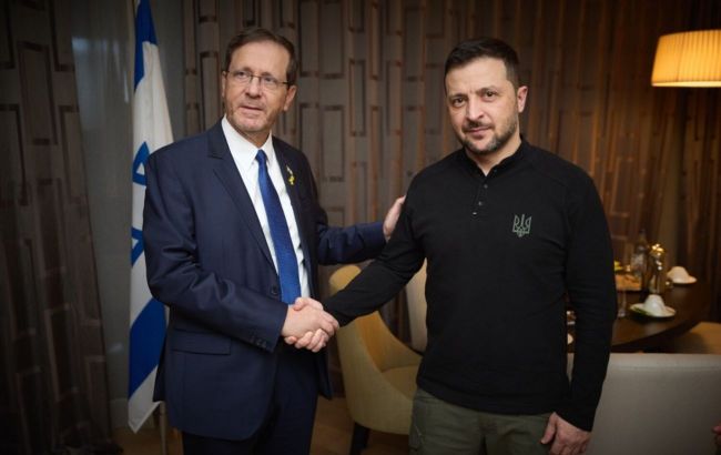 Zelenskyy meets with Israeli President, discusses common challenges